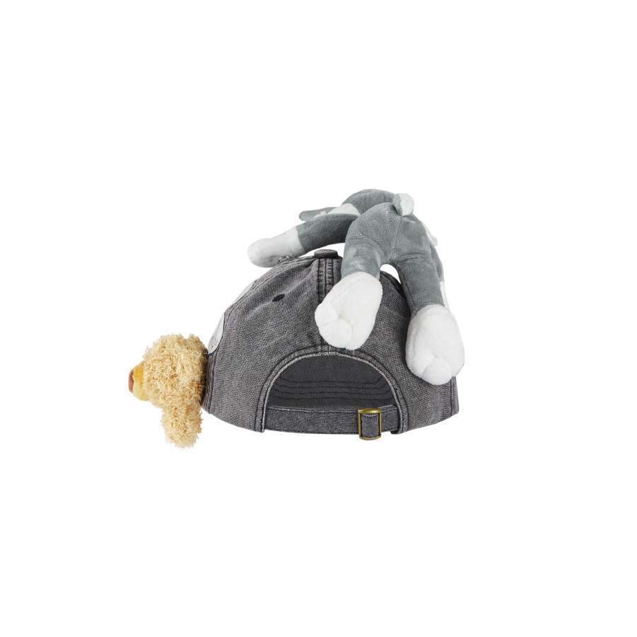 13DE MARZO Bugs Bunny Bear Cap Gray front view