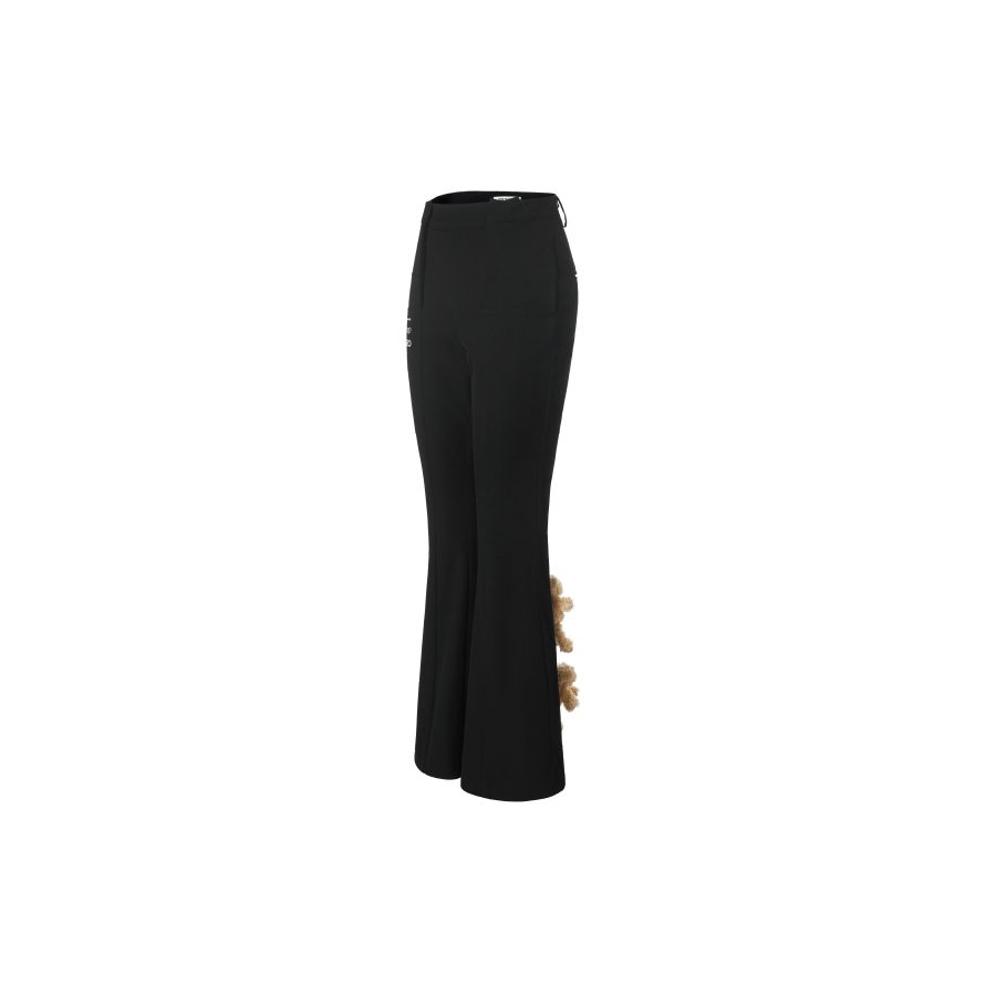 13De Marzo Multiple Bear Logo Trousers Black - Image 2
