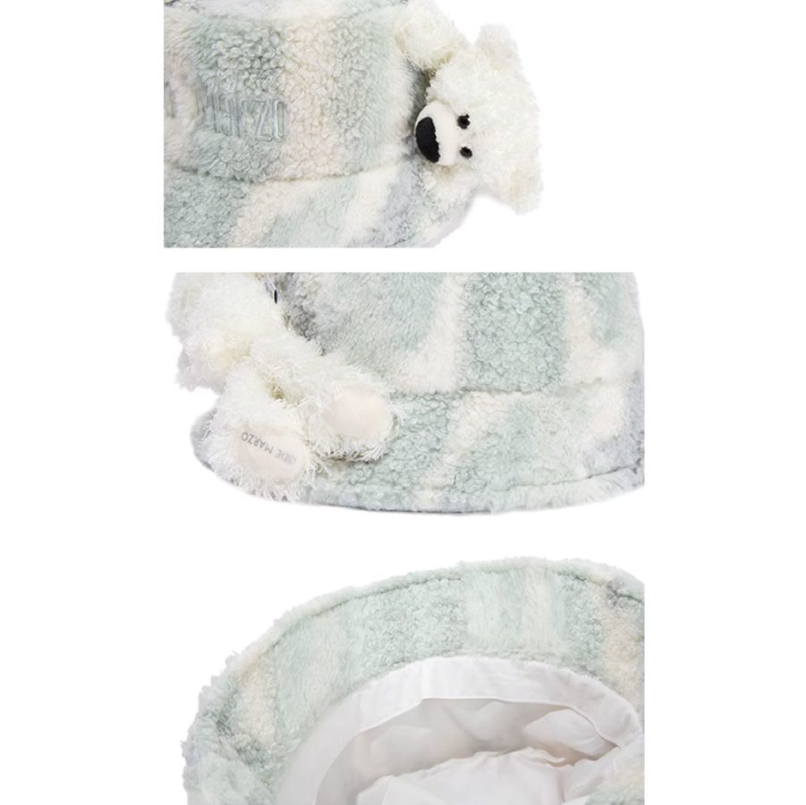 13De Marzo Furry Marble Bucket Hat Metal product image 6