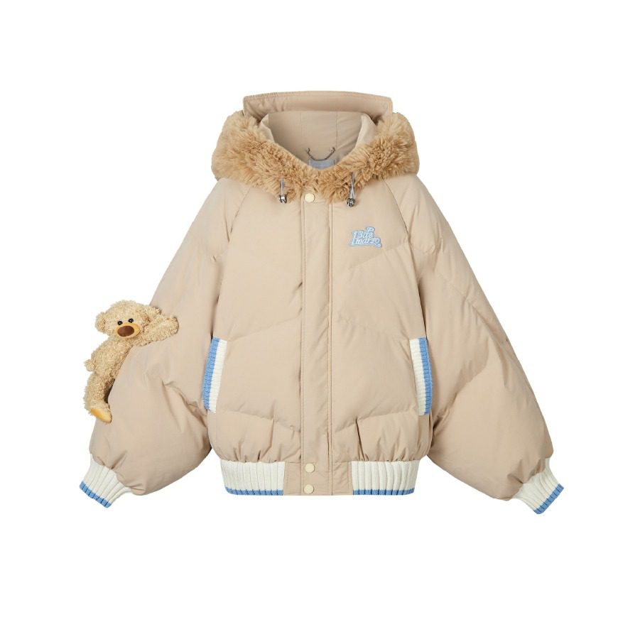 13De Marzo Doozoo Cosplay Bear Down Jacket Khaki