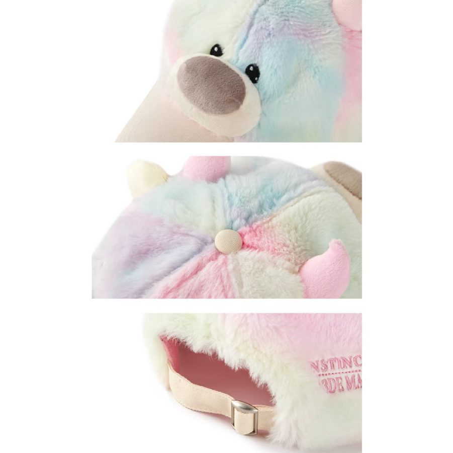 13De Marzo X INSTINCTOY Rainbow Gradient Bear Cap product image 9
