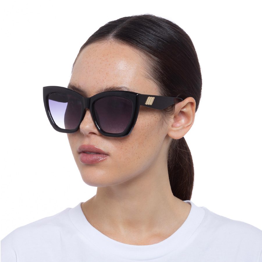 Le Specs Sunglasses VAMOS Black Smoke Grad LSP2452312 - Image 3