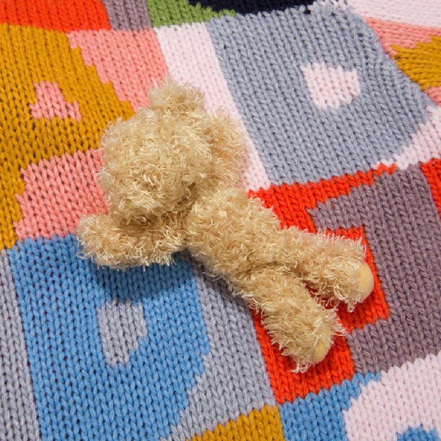 13De Marzo Multi-Color Logo Knit Sweater - Image 6