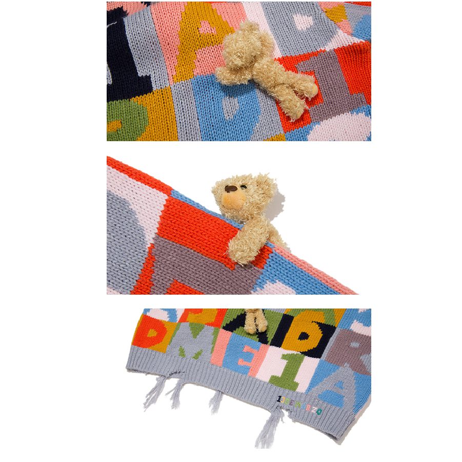 13De Marzo Multi-Color Logo Knit Sweater - Image 7