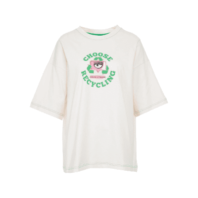 CHIARA FERRAGNI ORGANIC AND RECYCLED COTTON FLEECE