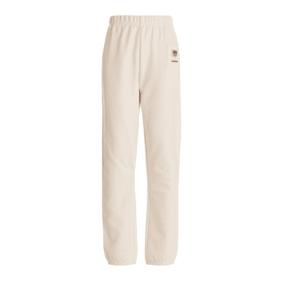 CHIARA FERRAGNI EYE LIKE PATCH TROUSERS EGGNOG