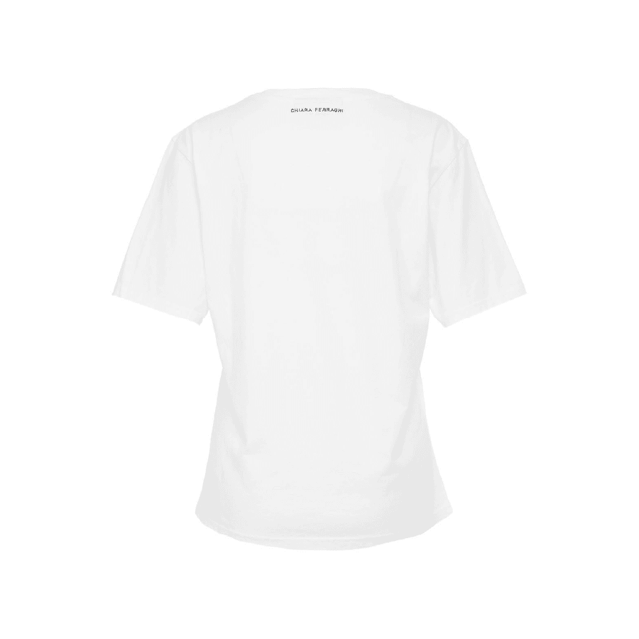 CHIARA FERRAGNI DO IT YOURSELF T-SHIRT WHITE