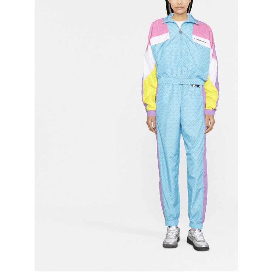 CHIARA FERRAGNI EYE STAR TRACK PANTS