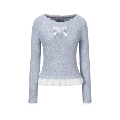 13DE MARZO Nighty Night Bear Long Sleeve Top