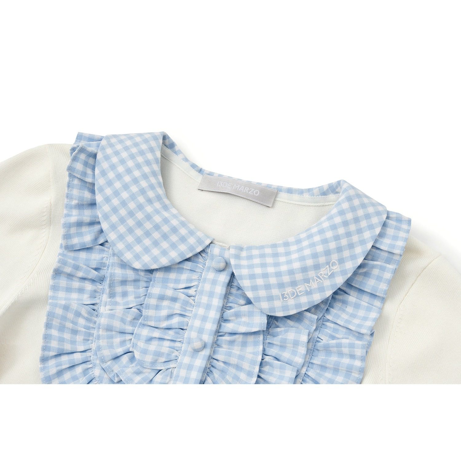 13DE MARZO Nighty Night Bear Sleeve Shirt - Image 7