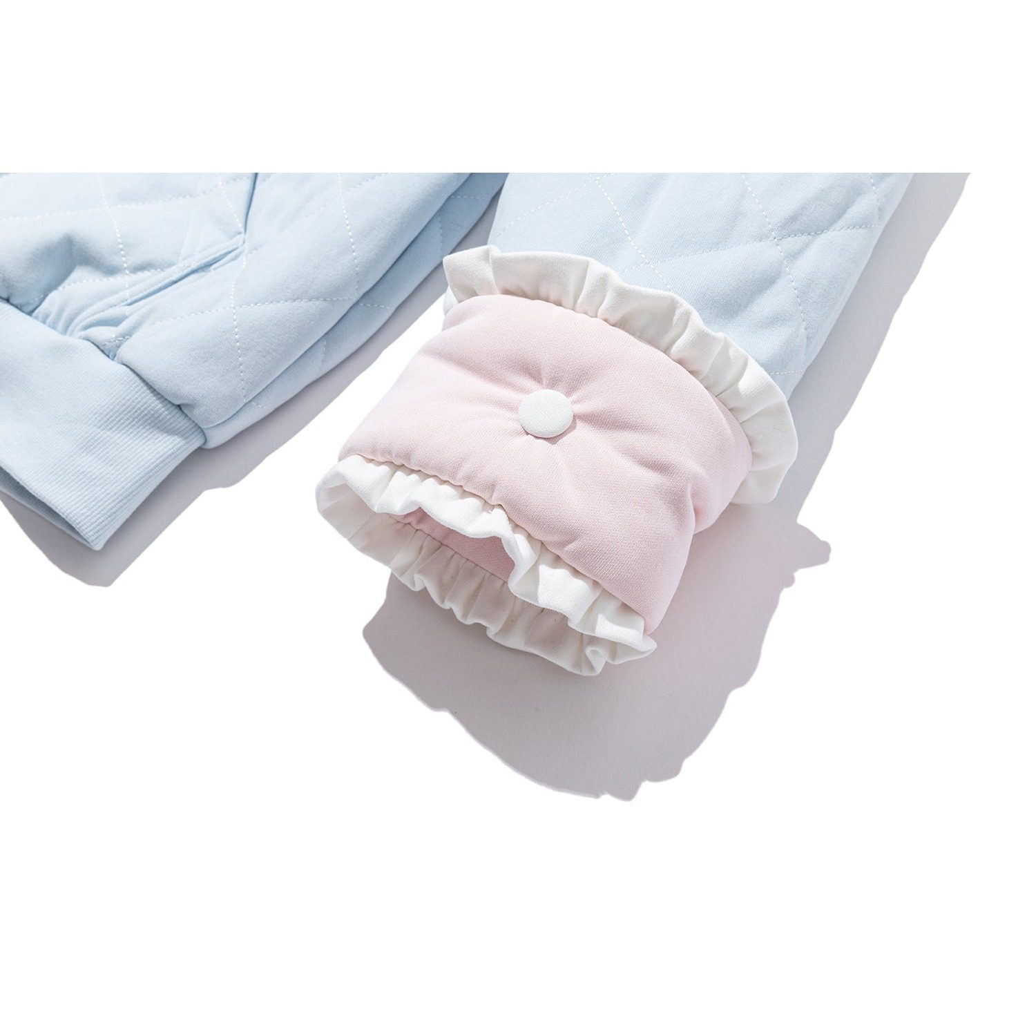 13DE MARZO Nighty Night Bear Eye Mask Cardigan Blue - Image 11