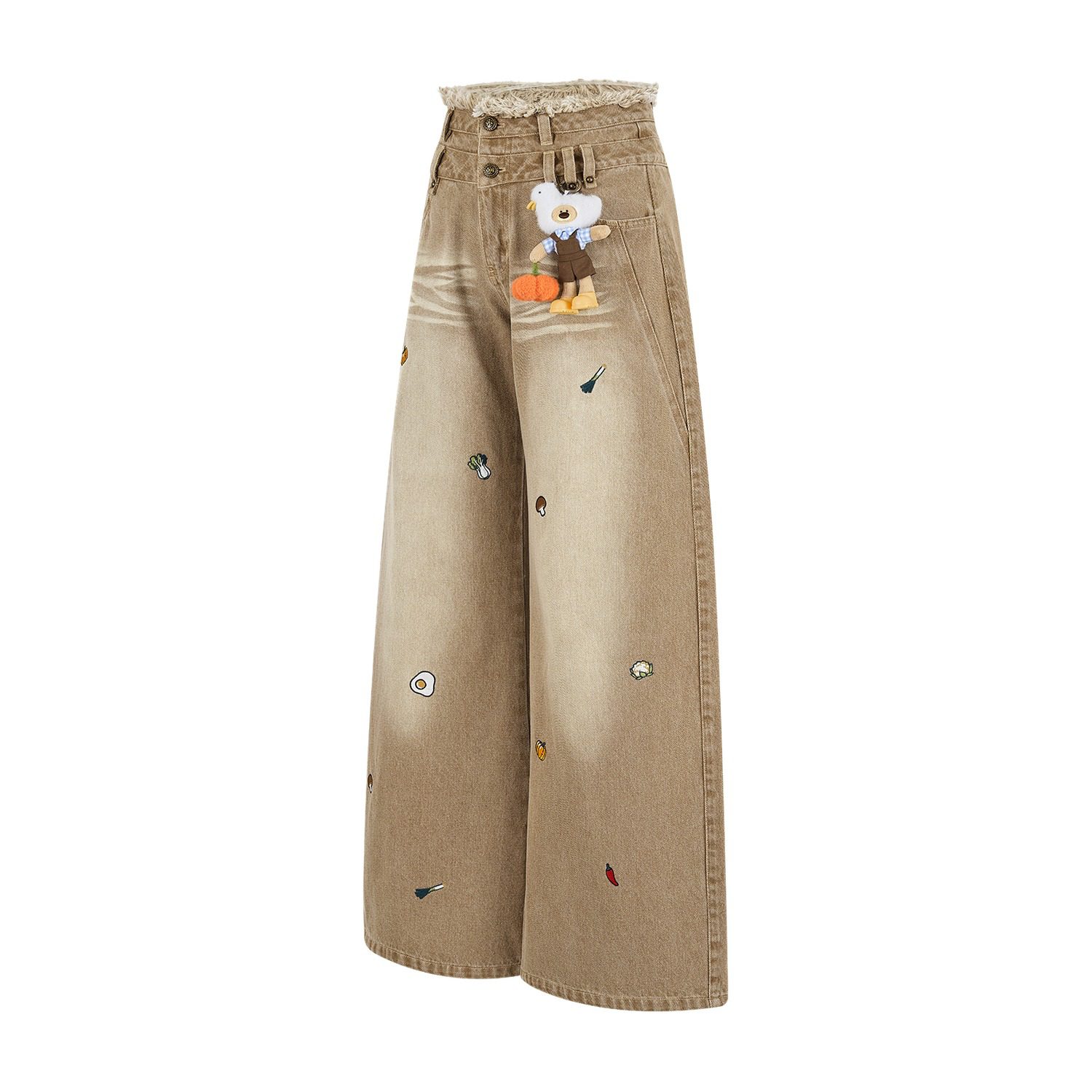 13DE MARZO Marzo Valley Casual Jeans Khaki - Image 2