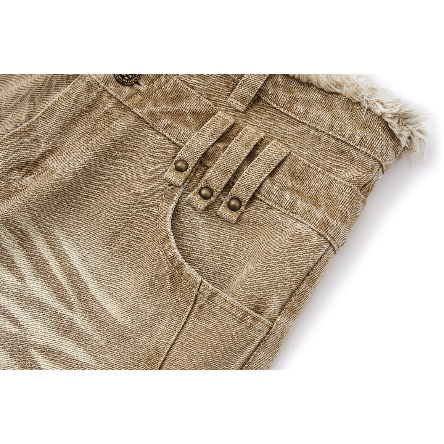 13DE MARZO Marzo Valley Casual Jeans Khaki - Image 5