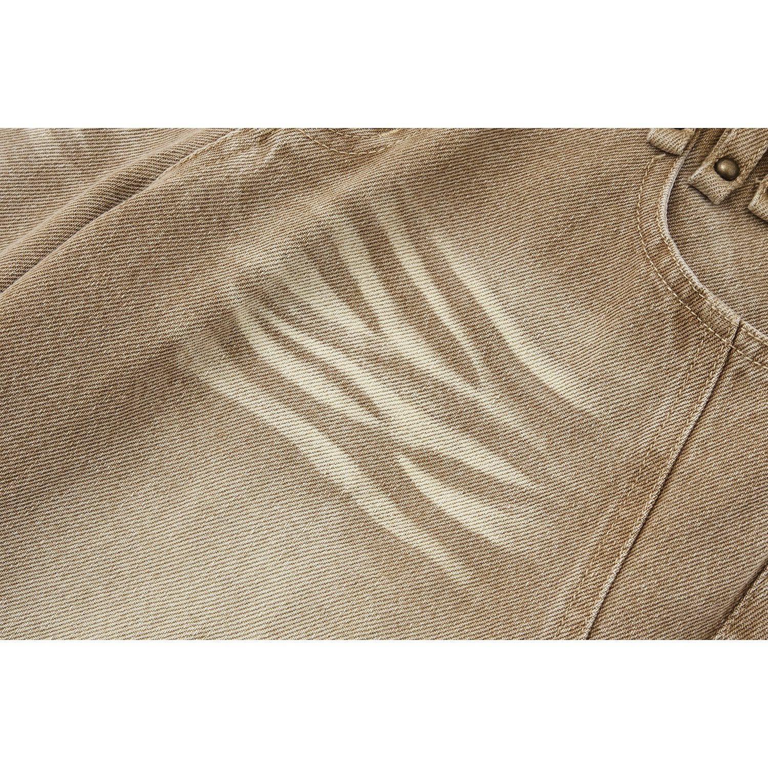 13DE MARZO Marzo Valley Casual Jeans Khaki - Image 7