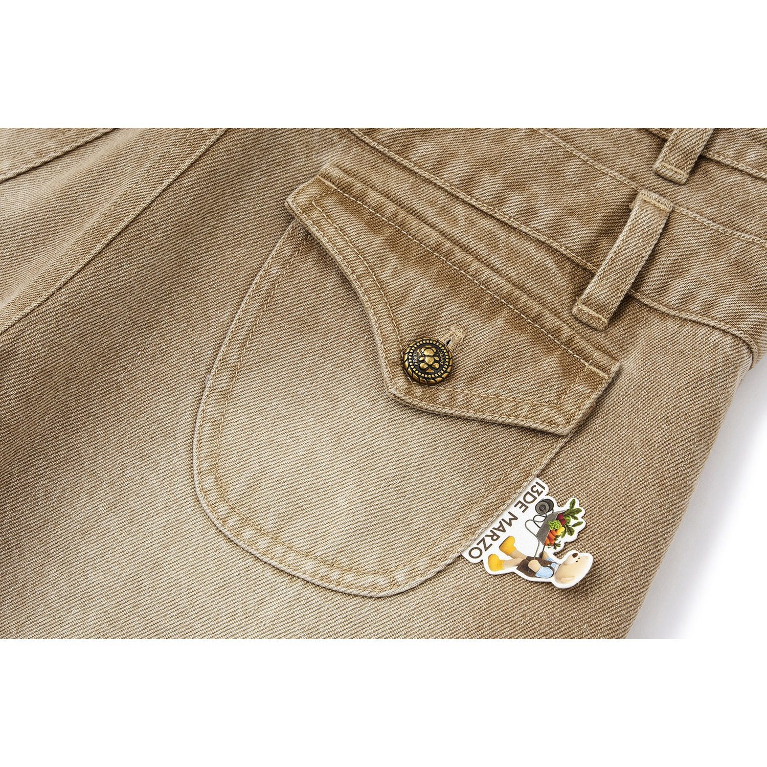13DE MARZO Marzo Valley Casual Jeans Khaki - Image 10