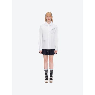 13DE MARZO Nighty Night Bear Oversized Shirt