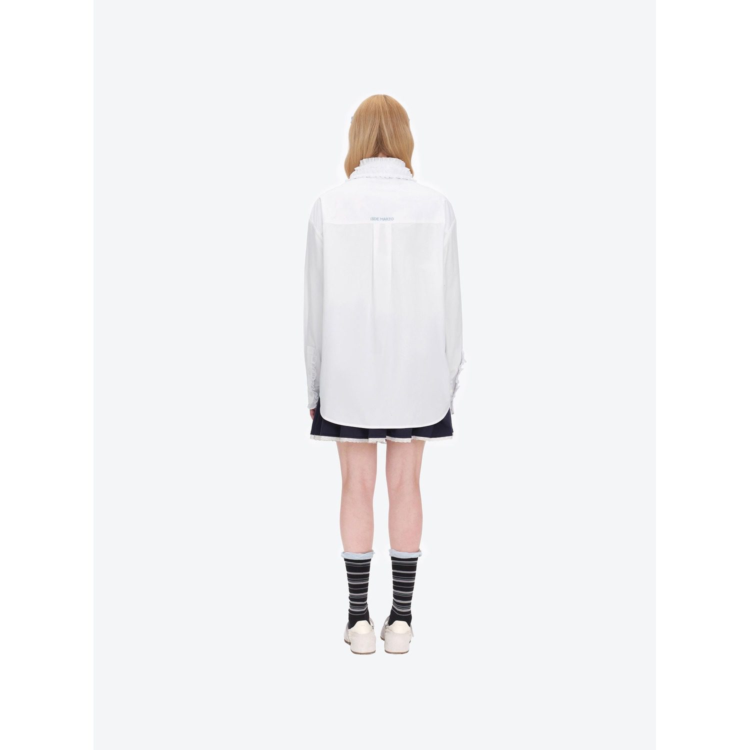 13DE MARZO Nighty Night Bear Oversized Shirt - Image 4