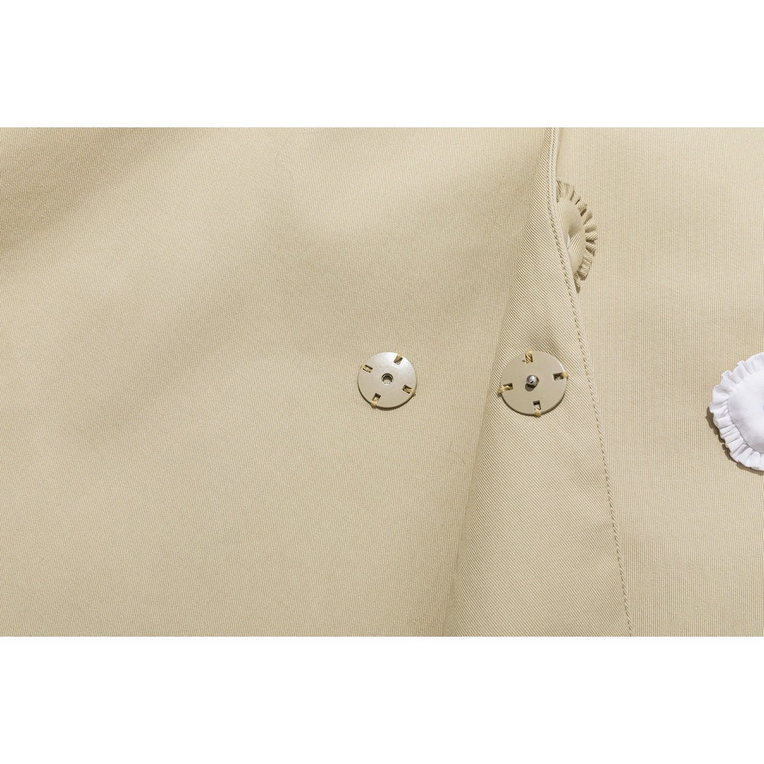 13DE MARZO Nighty Night Bear Trench Dress Khaki - Image 10