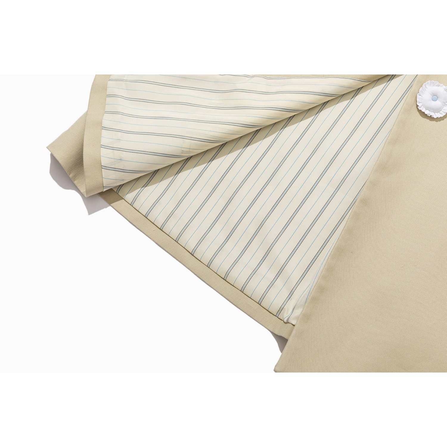 13DE MARZO Nighty Night Bear Trench Dress Khaki - Image 13
