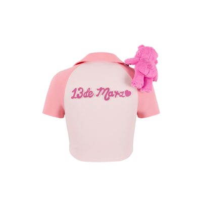 13De Marzo Care Bears Tight T-shirt Pink