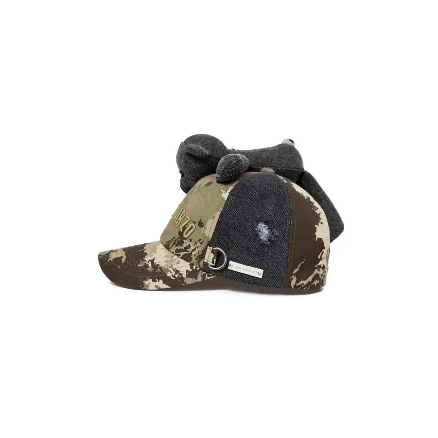 13DE MARZO Bear Camo Cap Black - Image 2