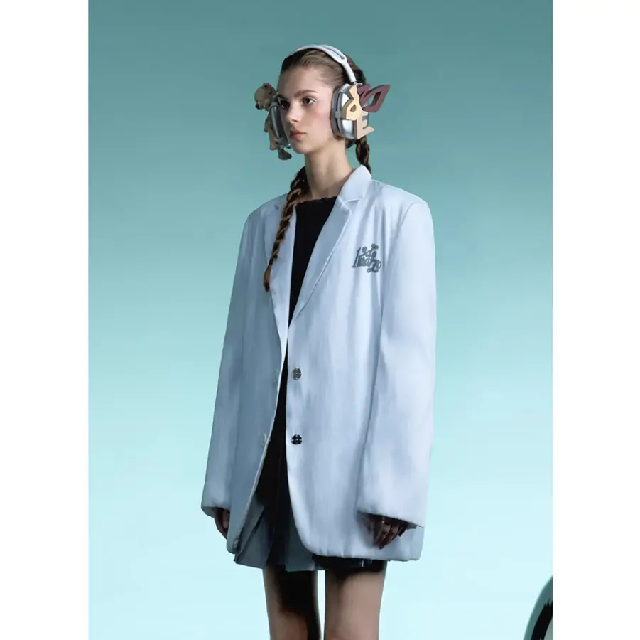 13De Marzo Plush Bear Full-body Glowing Suit White - Image 6