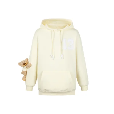 13De Marzo Doozoo Silica Logo Hoodie Yellow