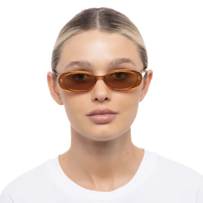 Le Specs Sunglasses OUTTA LOVE Caramel-Tan Tint LSP1802190