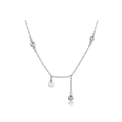 abyb Charming - Rays of Night Necklace Silver