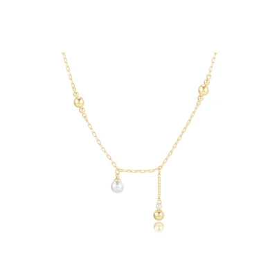 abyb Charming - Rays of Night Necklace Gold