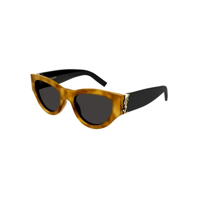 Saint Laurent Sunglasses SLM94F Havana Black