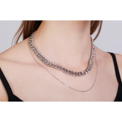 abyb Charming - Cuban Link Chain Necklace
