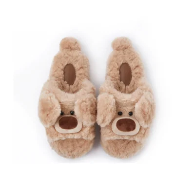 13DE MARZO Doozoo Dynamic Fuzzy Slipper Khaki