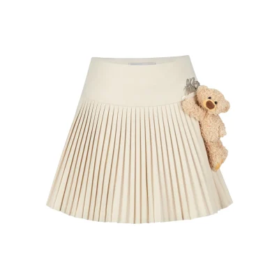 13DE MARZO Doozoo Cassimere Skirt Beige