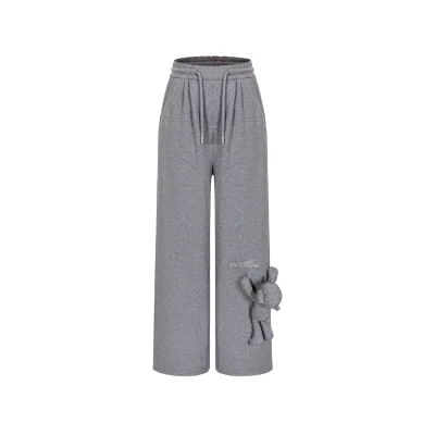 13DE MARZO Star Sand Sweatpants Grey