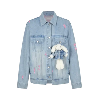 13DE MARZO Doozoo Costume Denim Jacket Blue