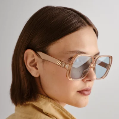 Le Specs Sunglasses POLYDISCO PEARL CHAMPAGNE LSU2429739 - Image 3