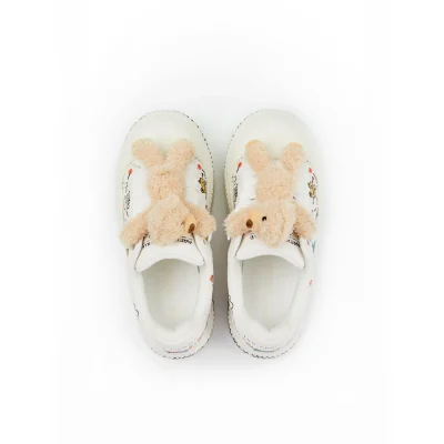 13DE MARZO Matthew Langille Bear Biscuits Sneakers White - Image 6