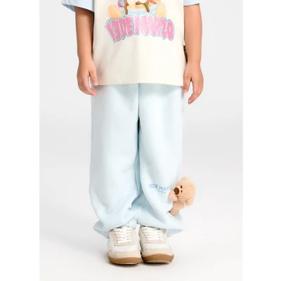 13DE MARZO Kids BabyBear Base Sweatpants Blue