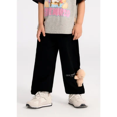 13DE MARZO Kids BabyBear Base Sweatpants Black