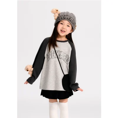 13DE MARZO BabyBear Raglan T-shirt Grey