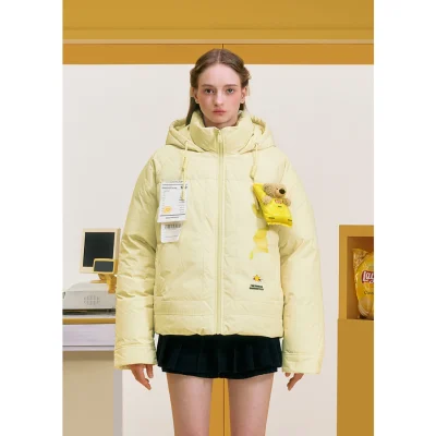 13DE MARZO Lay's Flavor Down Jacket Yellow