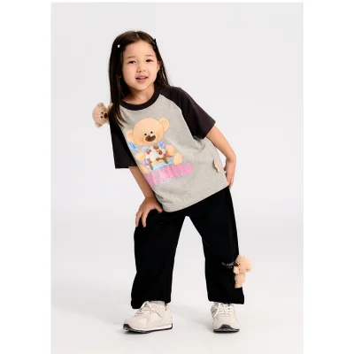 13DE MARZO Kids BabyBear Base Sweatpants Black