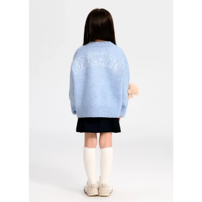 13DE MRAZO BabyBear Knit Cardigan Blue - Image 3