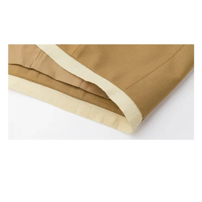 REVAN Melard Khaki-Colored Waistcoat Khaki - Image 11