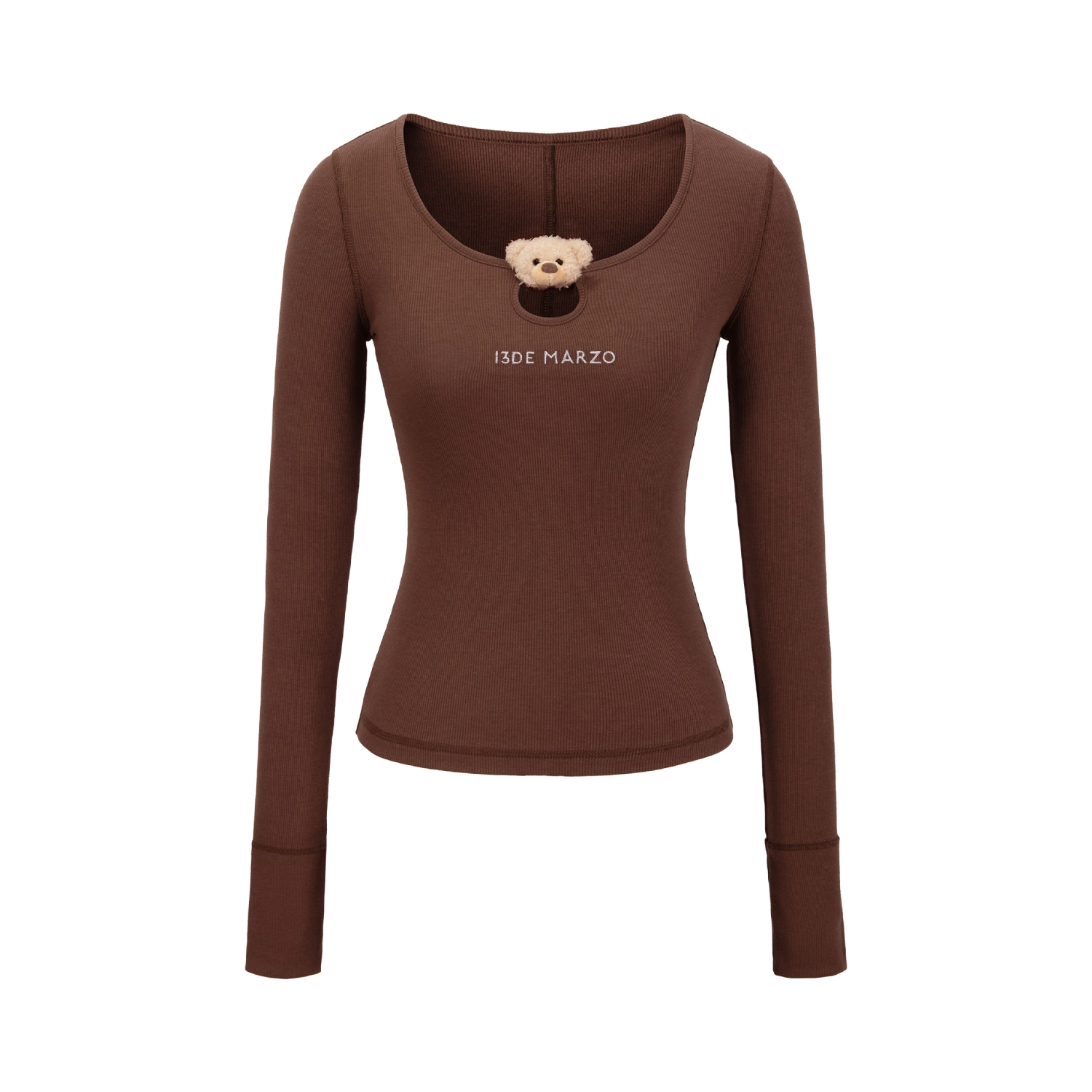 13DE MARZO Doozoo Tight Undertee Brown