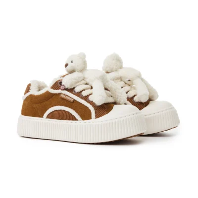 13DE MARZO Bear Biscuit Sneaker Brown