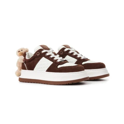 13DE MARZO Bear Thick Base Sneaker Khaki