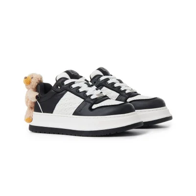 13DE MARZO Bear Thick Base Sneaker Black