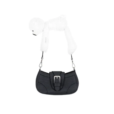 13DE MARZO Doozoo Shoulder Bag Black